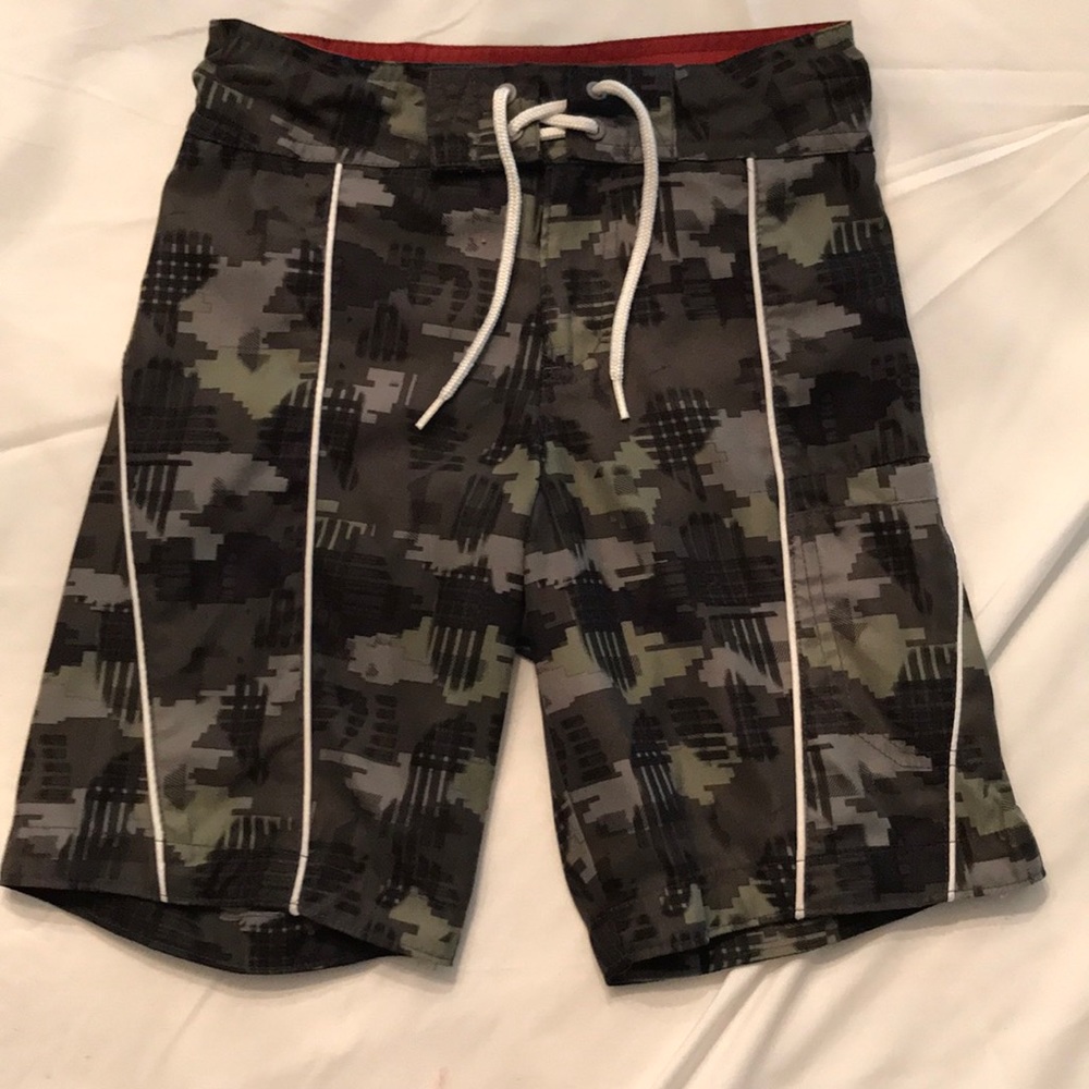 REI boys swim trunks